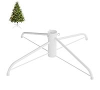 Vivo Technologies Soporte para árbol de Navidad de 50 cm, base de soporte de árboles de Navidad artificiales para 7 pies y menos, soporte de metal de hierro con almohadilla de goma con tornillo de