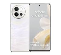 VIVO V40 Lite 5G Smartphone 8GB RAM 256GB ROM, 120Hz 6.78" AMOLED, 5500mAh Batería, Cámara Triple 50 MP, Snapdragon 6 Gen 1, IP64, Dual Sim, NFC, Android 14,Blanco
