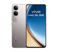 vivo V40 SE 5G 80W Smartphone - Pantalla AMOLED 6.67" 120Hz, Cámara 50MP, Batería 5000mAh, Android 14, Plata（Sin Cargador）