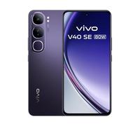 vivo V40 SE 5G 80W Smartphone,Teléfono móvil 8GB+256GB - Pantalla AMOLED 6.67" 120Hz, Cámara 50MP, Batería 5000mAh, Android 14, Negro（Sin Cargador）