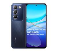 vivo V40 SE 5G Smartphone, Teléfono Móvil 8GB 256GB，Teléfono Móvil Android Pantalla AMOLED 120 Hz 6,67", Triple Cámara 50MP, Batería 5000mAh, Android 14, Negro