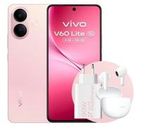 Vivo v60 lite 5g 6.77" 8gb 256gb pink bundle