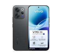 vivo V70 - Smartphone 5G, 8G + 256 GB, cámara ZEISS Supertelecámara de 50 MP, vídeo 4K, pantalla AMOLED nítida de 1,5 K con batería de 6,59 pulgadas, 5400 mAh, escáner de huellas dactilares 3D, IP68 e