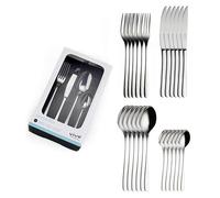 vivo - Villeroy & Boch Group - New Fresh Basic Set De Cubiertos, 24 Piezas Stainless Steel, Apto Para Lavavajillas, Cuberteria 6 Personas, Set Cubierto, Acero Inoxidable