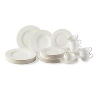 vivo - Villeroy & Boch Group vivo | Villeroy & Boch Group Basic White Juego combinado de 30 piezas