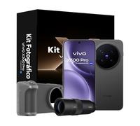 vivo X300 Pro Móvil 5G, 16GB + 512GB, Pantalla Plana de 6,78", cámara con teleobjetivo ZEISS APO de 200MP, procesador MediaTek Dimensity 9500, Smartphone con Kit de fotográfico, 4 años de garantía