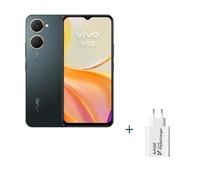 Vivo y03 6.56" 4gb(+4) 128gb black + cargador 44w
