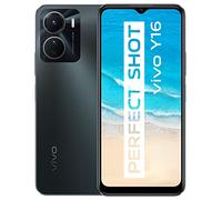 VIVO Y16 Smartphone Libre, 4 GB de RAM + 128 GB de ROM, batería de 5000 mAh, teléfono con Android 12, Gran Pantalla HD+ de 6,51 Pulgadas, cámara Dual de 13 MP, Doble SIM, Doble Modo de Espera