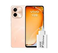 Vivo y28 6.68" 8gb(+8) 256gb naranja+ cargador 44w