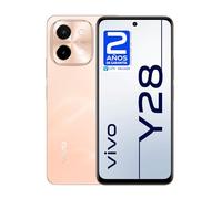 vivo Y28 Smartphone/Teléfono móvil, 8 GB + 256 GB, 6000 mAh y FlashCharge de 44 W, Cámara Principal de 50 MP, Altavoz estéreo con 300% Volumen, Pantalla de 6.68 Pulgadas, Doble SIM, Android 14