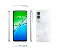 VIVO - Y31 5G 17,1 cm (6.72") Android 15 USB Tipo C 6 GB 256 GB 6500 mAh Blanco
