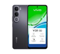 vivo Y31 5G, Smartphone con 6 GB + 6 GB de RAM Ampliable y 512 GB, batería de 6500 mAh, IP68 e IP69, amplificación de Volumen al 400%, cámara de 50 MP, Pantalla LCD de 6,72", móvil Android 15, Negro