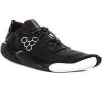 Vivobarefoot Motus Ligero Lace Up Trainer Para Mujeres En Negro Blanco EU 36-42