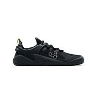 Vivobarefoot Motus Strength - Tenis de entrenamiento para hombre, malla transpirable, tacón plano, cordones, Gris obsidiana, 9 Wide