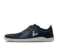 VIVOBAREFOOT Primus Lite III - Tenis Descalzos para Hombre, fortalecimiento, Equilibrio y Movilidad, Ligeros para Entrenar y Correr, Zapatos de Ajuste Ancho, Veganos, Navy, 42 1/3 EU