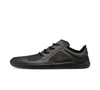 VIVOBAREFOOT Primus Lite III - Tenis Descalzos para Mujer, fortalecimiento, Equilibrio y Movilidad, Ligeros para Entrenar y Correr, Zapatos de Ajuste Ancho, Veganos, Obsidiana, 39.5 EU