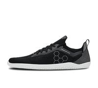 Vivobarefoot Primus Lite - Zapatillas de Punto para Hombre, Veganas, Ligeras, Transpirables con Suela descalza, Obsidian, 42 EU Ancho