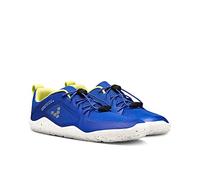 VIVOBAREFOOT Primus Trail II FG, tenis veganos todoterreno para jóvenes, con suela descalza, Azul Amparo, 18 EU ancho