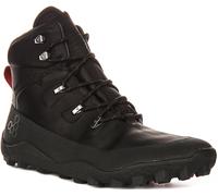 Vivobarefoot Tracker Invierno Terrain Senderismo Cordones Botas Hombre en Negro
