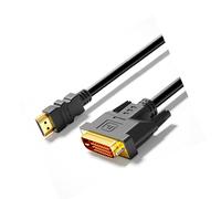 VIVOCH 1.4M HDMI a DVI cable de alta definición, pantalla de televisión, cable de conversión de proyector, intercomunicación bidireccional 4k, cable DVI a HDMI