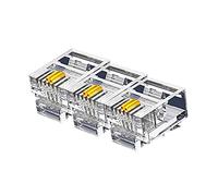 VIVOCH 100 Pcs RJ11 6P2C Telephone Connectors, RJ11 6P2C Telephone Modular Plugs