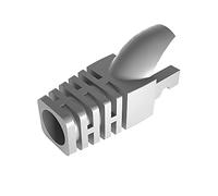 VIVOCH 50 botes de alivio de tensión Cat5 Cat5E Cat6, RJ45, cubierta de conector de red modular, enchufe de red, conector de cable, Grey