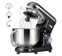 VIVOHOME Batidora Profesional Amasadora 10 Velocidades 1500w Bol Acero