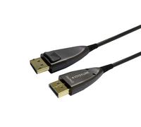 Vivolink Cable DisplayPort 1.4 Fibra Óptica, 8K@60Hz, Ultra Flexible, Delgado 4mm, 70m para Proyectores UHD