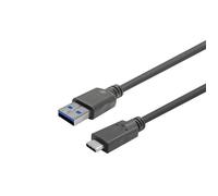 Vivolink USB-C Male - A Male Cable 15m Black, PROUSBCAMF15 (Black)