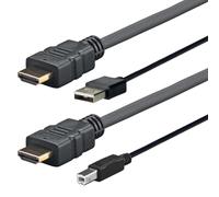 VivoLink Pro Cable HDMI HDMI - USB USB, HDMI (M) a USB tipo B, HDMI (M) 4 m compatible con 4K