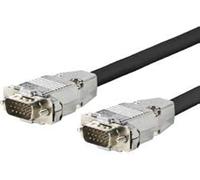 Vivolink Pro VGA Cable Metal M-M 10m Metal Housing., PROVGAM10 (Metal Housing. High Flexible, 1920 * 1200, EDID, 15pins Pass-Through, Triple Shielding)