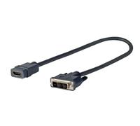 Vivolink prodviadaphdmi adaptador de cable de vídeo 0,2 m dvi-d hdmi