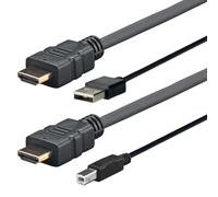 Vivolink Pro HDMI W/USB 2.0 A/B (AMP) ., PROHDMIUSBAB3