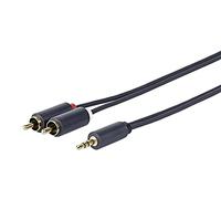 Vivolink - Promjrca30 30m 3.5mm 2 x rca negro cable de audio - cables de audio (3.5mm, masculino, 2 x rca, masculino, derecho, derecho)