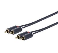Vivolink prorcarca10 cable de audio 10 m 2 x rca negro