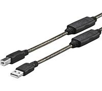 VivoLink PROUSBAB5 - Cable USB (5 m, USB A, USB B, 2.0, Negro)