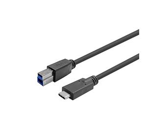 Vivolink Prousbcbmm10 Cavo Usb Usb 3.2 Gen 1 [3.1 Gen 1] 10 M Usb C Usb B Nero (usB-C Male - B Male Cable 10m - Black . - Warranty: 144m)