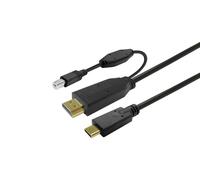 Vivolink Touchscreen Cable 5m Black, PROUSBCAMF5