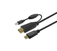 Vivolink Prousbchdmiusbb7.5 Usb Kabel 7,5 M Usb 3.2 Gen 1 (3.1 Gen 1) Usb C Schwarz (prousbchdmiusbb7.5)