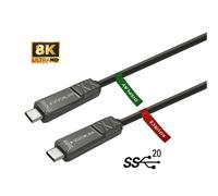 Vivolink prousbcmm8op cable usb usb 3.2 gen 2x2 8 m usb c 60 w negro