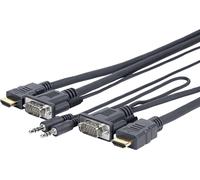 Vivolink provgahdmifly5 adaptador de cable de vídeo 4 m vga (d-sub) +