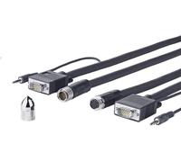 Vivolink provgascw15 cable vga 15 m vga (d-sub) negro