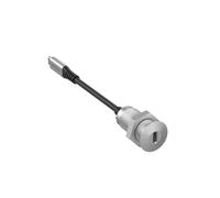 Vivolink USB-C Desk Socket Grey with 0,3m Cable, W127022553 (0,3m Cable)
