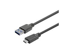 Vivolink USB-C Male - A Male Cable 15m Black, PROUSBCAMF15 (Black)