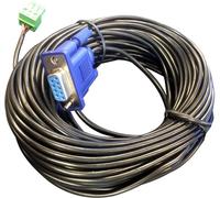 Vivolink vlcpars232/15m cable de serie negro rs-232 fénix