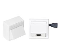 Vivolink wi221184-amp toma de corriente hdmi blanco