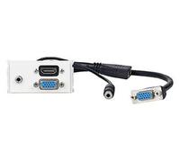 Vivolink wi221270 toma de corriente hdmi + vga + 3.5mm blanco