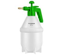 VIVOSUN Pulverizador a Presión Rociador De Bomba Manual De 1,5L con Boquilla De Latón Ajustable, para Riego, Cuidado De Plantas, Flores, Control De Malezas Y Tareas De Limpieza, Verde
