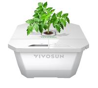 VIVOSUN VGrow DWC Sistema de Hidroponía 15 L, Solo para VGrow Smart Grow Box, No compatible con E42A/E42A+, No apto para carpas de cultivo, Con piedras de aireación y Rapid Rooters