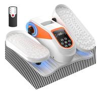 VIVURN Mini Elíptica Eléctrica de Sobremesa con 12 Velocidades Ajustables, Mando a Distancia, Alfombrilla Antideslizante, Silenciosa y Compacta, Ideal para Personas Mayores y Oficinas en Casa